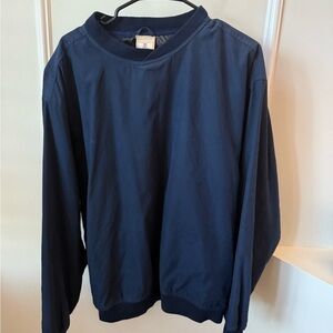 Classic Vintage Quality Navy Crewneck Sweater for Men